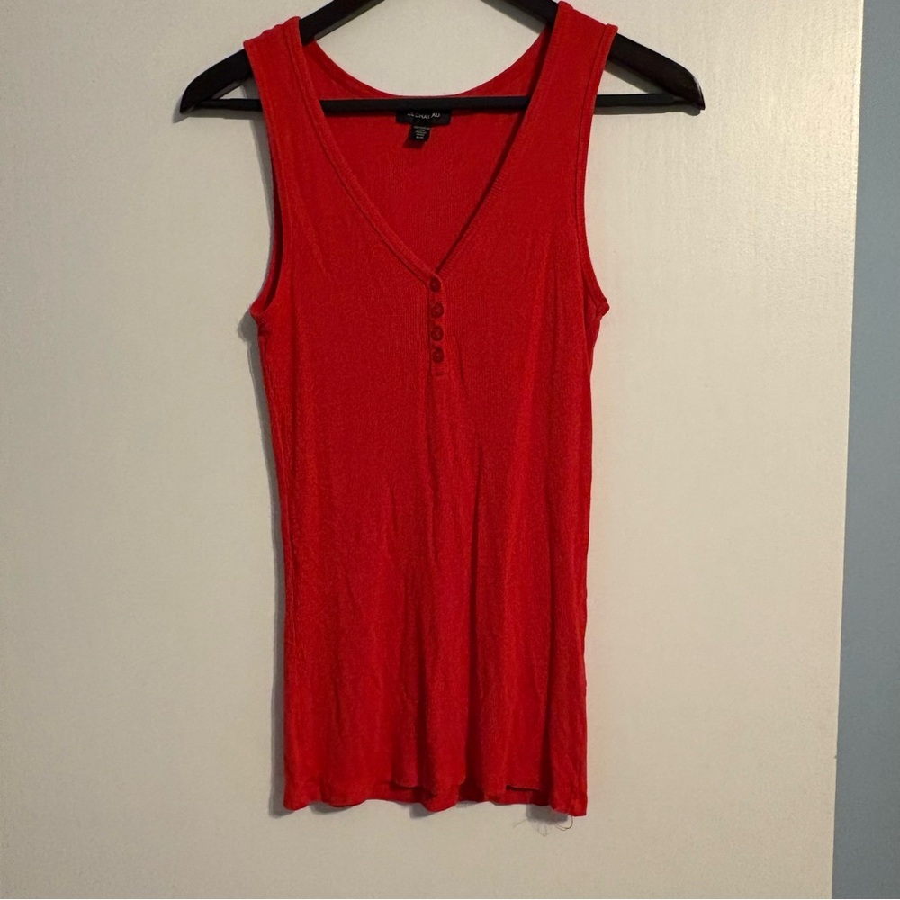 Le Chateau Vibrant Red Tank Top